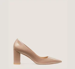 Stuart Weitzman The SW Exclusives Collection|Pumps & Heels-CHANGE LOCATION Patent leather/Fawn