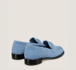 Stuart Weitzman Flats & Loafers-CHANGE LOCATION Bouclé/Blue Steel
