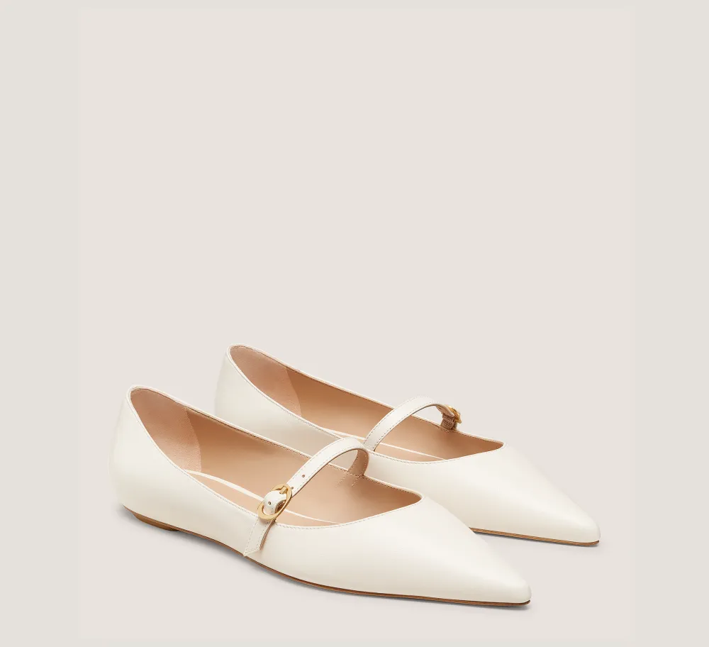 Stuart Weitzman The Bridal Collection|The Best Sellers Edit-CHANGE LOCATION Lacquered Nappa Leather/Seashell