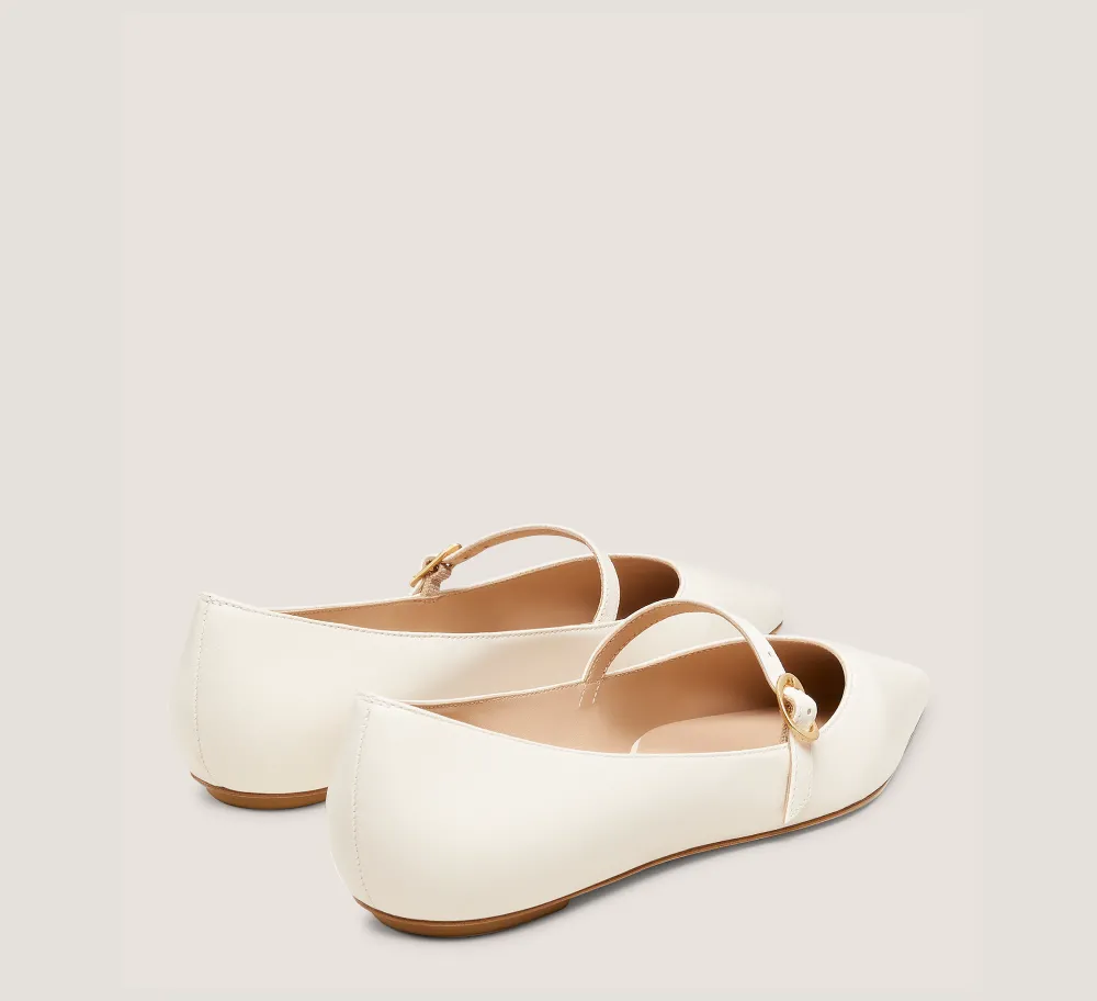 Stuart Weitzman The Bridal Collection|The Best Sellers Edit-CHANGE LOCATION Lacquered Nappa Leather/Seashell
