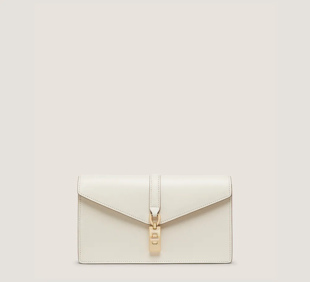 Stuart Weitzman HANDBAGS|The SW Exclusives Collection-CHANGE LOCATION Smooth Leather/Oat