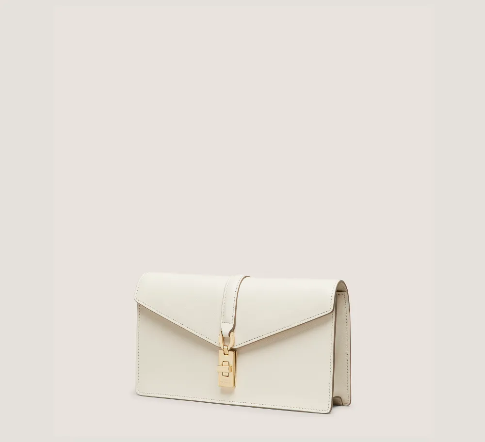 Stuart Weitzman HANDBAGS|The SW Exclusives Collection-CHANGE LOCATION Smooth Leather/Oat