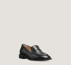 Stuart Weitzman The Work Essentials Edit|The SW Extended Sizes Collection-CHANGE LOCATION Lacquered Nappa Leather/Black