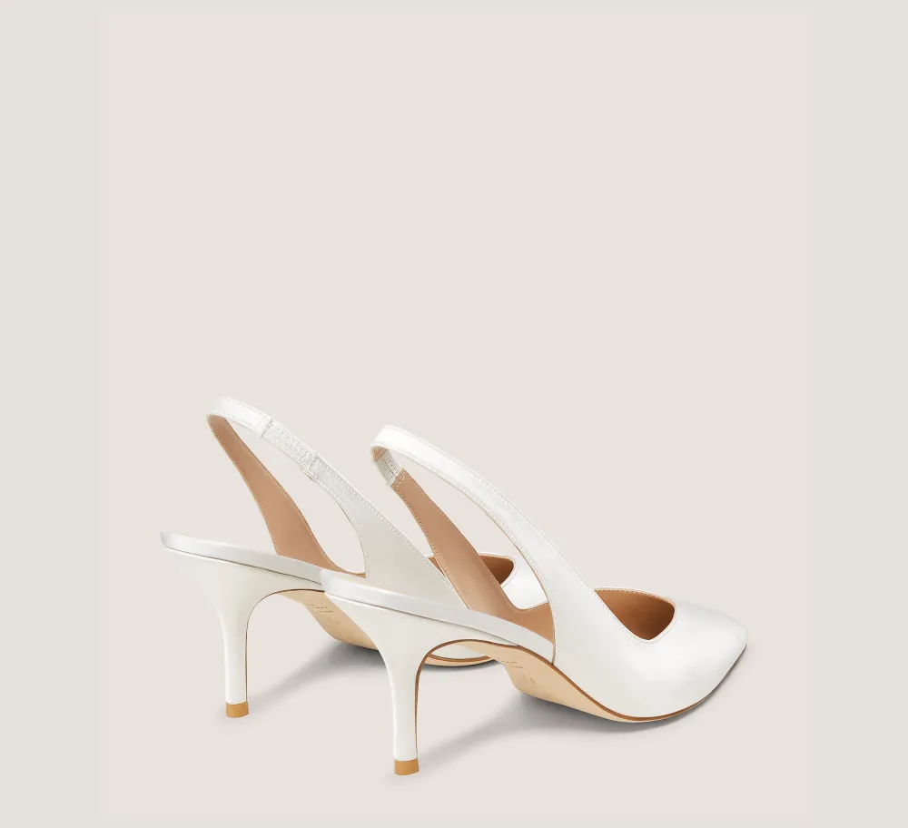 Stuart Weitzman The Bridal Collection|The SW Exclusives Collection-CHANGE LOCATION Satin/White