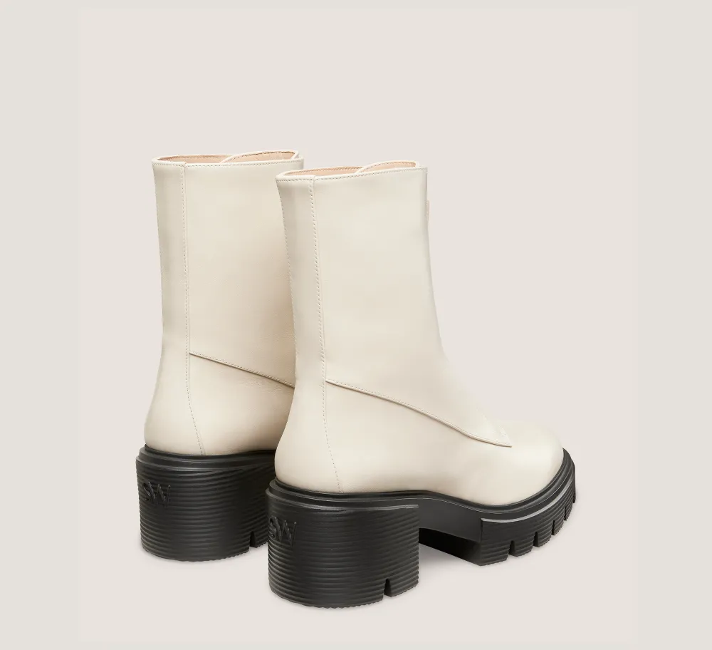 Stuart Weitzman The Work Essentials Edit-CHANGE LOCATION Smooth Leather/Oat