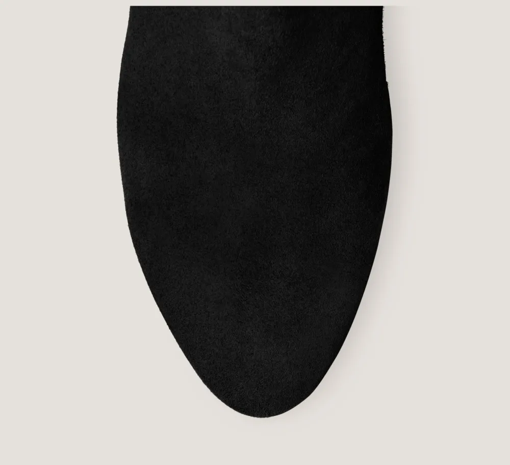 Stuart Weitzman The SW Icons Collection|The SW Exclusives Collection-CHANGE LOCATION Stretch suede/Black