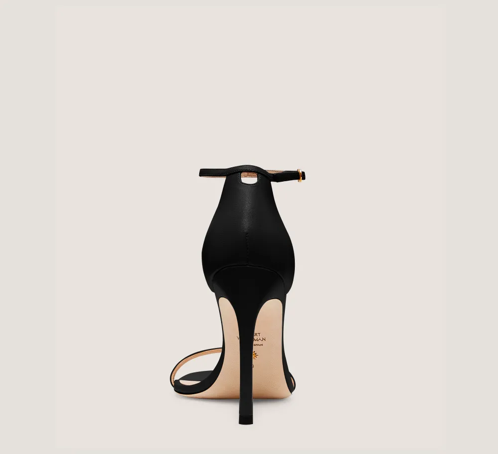Stuart Weitzman The SW Icons Collection|The Nudist Collection-CHANGE LOCATION Smooth Leather/Black