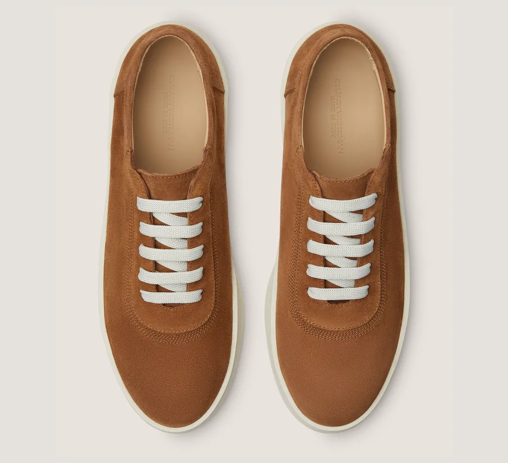 Stuart Weitzman MEN'S-CHANGE LOCATION Suede/Tan