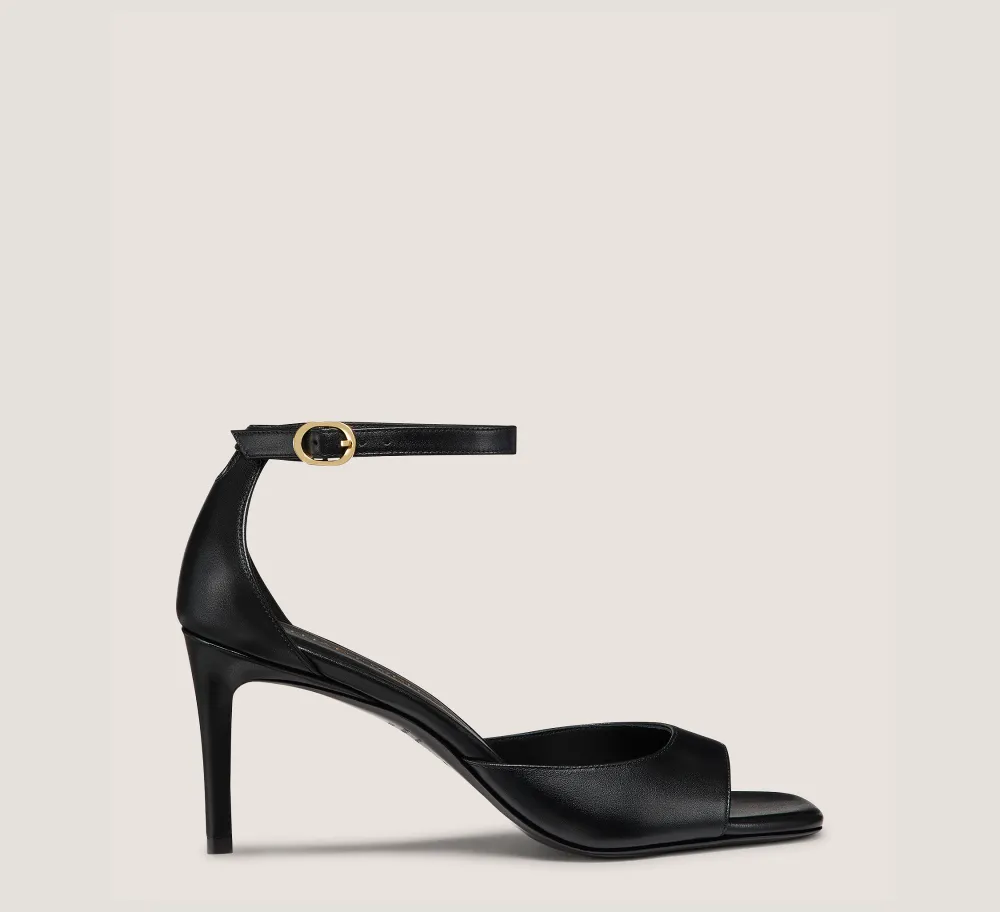 Stuart Weitzman The SW Exclusives Collection|The Nudist Collection-CHANGE LOCATION Smooth Leather/Black