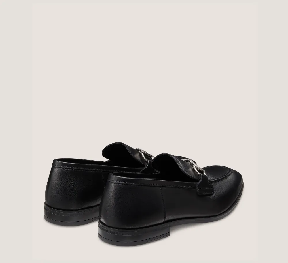 Stuart Weitzman MEN'S-CHANGE LOCATION Leather/Black