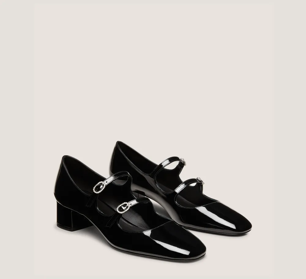 Stuart Weitzman Trending: Block Heels|The Best Sellers Edit-CHANGE LOCATION Black