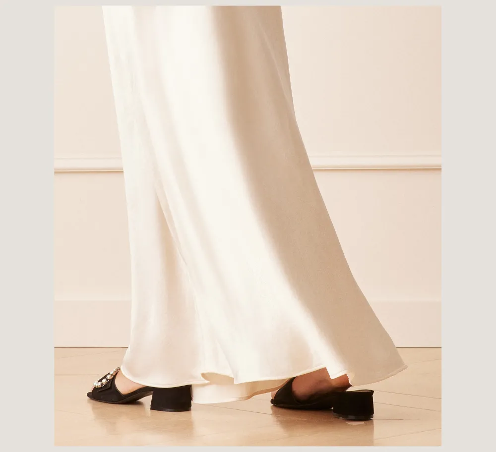 Stuart Weitzman Flat & Low Heel Sandals|Trending: Block Heels-CHANGE LOCATION Black
