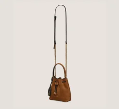 Stuart Weitzman HANDBAGS-CHANGE LOCATION Textured Suede/Coffee Brown