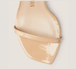 Stuart Weitzman The SW Icons Collection|The Nudist Collection-CHANGE LOCATION Patent leather/Adobe Beige