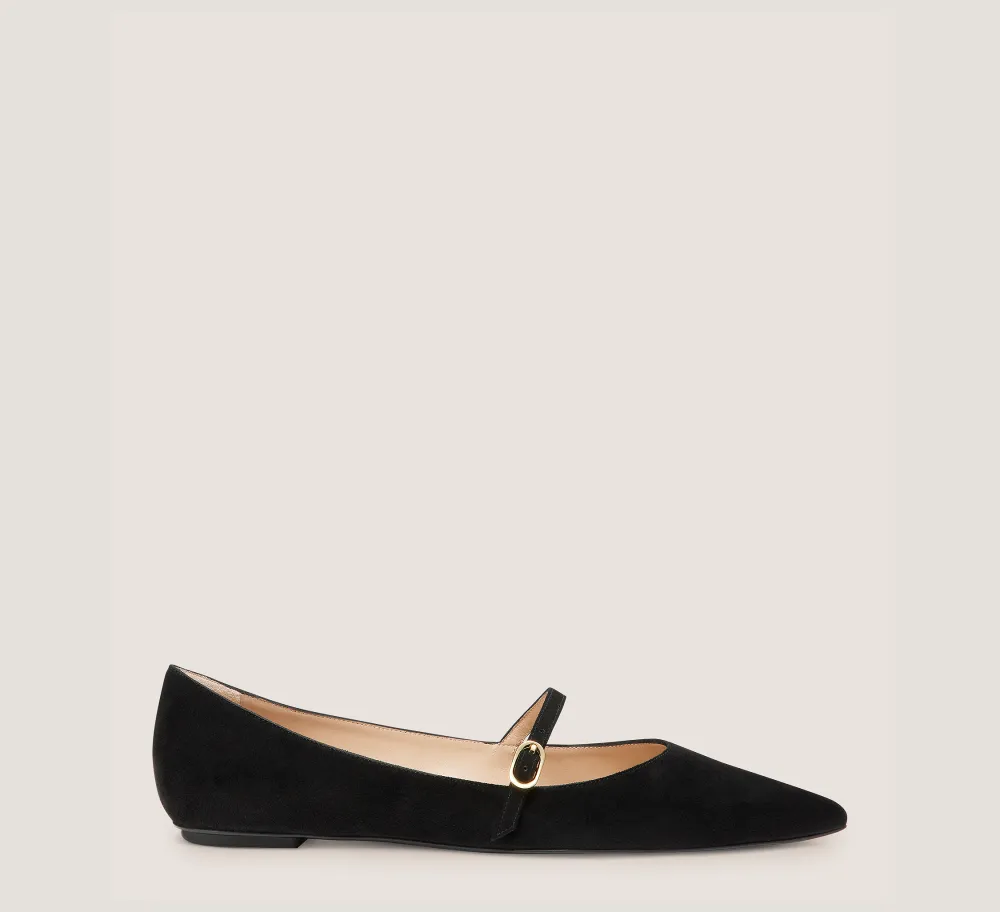 Stuart Weitzman The SW Exclusives Collection|The SW Extended Sizes Collection-CHANGE LOCATION Suede/Black
