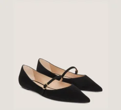 Stuart Weitzman The SW Exclusives Collection|The SW Extended Sizes Collection-CHANGE LOCATION Suede/Black