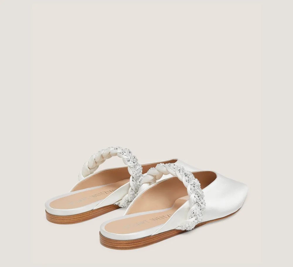 Stuart Weitzman The Bridal Collection|The SW Exclusives Collection-CHANGE LOCATION Satin/White