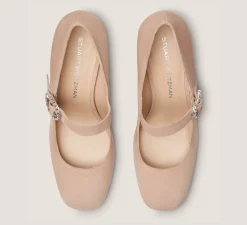 Stuart Weitzman Trending: Block Heels|The SW Exclusives Collection-CHANGE LOCATION Dolce Taupe