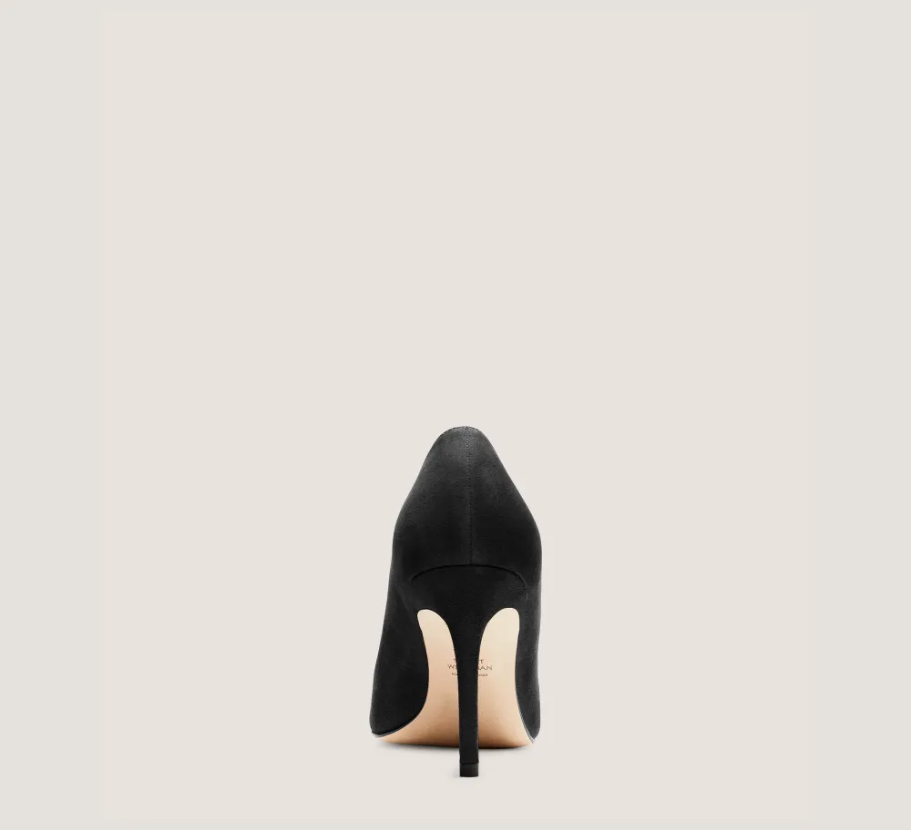 Stuart Weitzman The SW Icons Collection|The Work Essentials Edit-CHANGE LOCATION Suede/Black