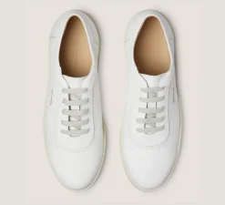 Stuart Weitzman MEN'S-CHANGE LOCATION Tumbled Leather/White
